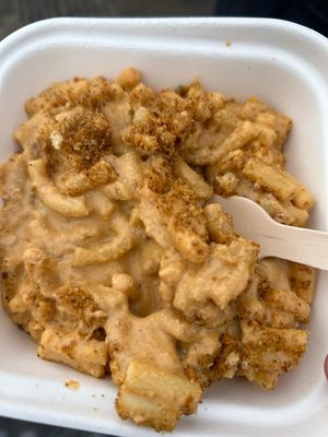 Mac and cheese   at Herbivorous in Sheffield