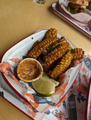 Corn ribs at Herbivorous in Sheffield