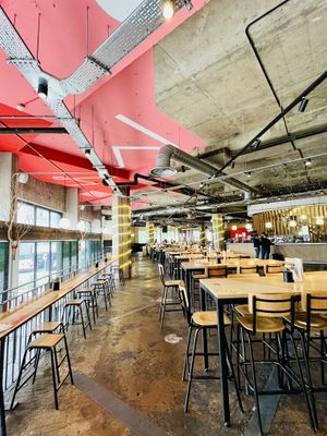 Kommune food hall   at Herbivorous in Sheffield