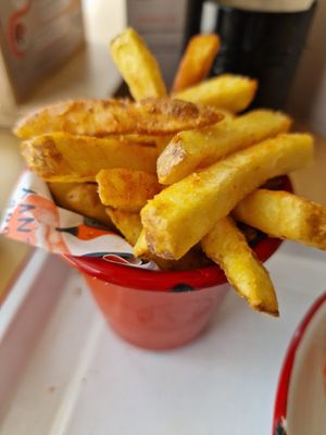 Paprika fries at Herbivorous in Sheffield