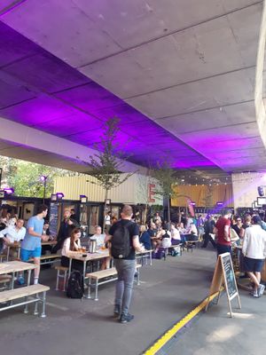 Hatch events space at Herbivorous in Sheffield