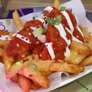 Cheezy Chips & Buffalo Wings at Herbivorous in Sheffield