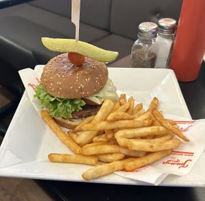 Beyond Burger 🍔   at Tommy's Cafe in North Vancouver