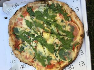 The Vegan with Spinach  at DEJ in Copenhagen