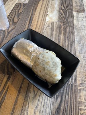 Veggie burrito   at Fire It Up in Naperville