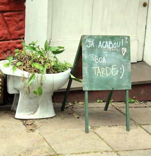 Sunday vegan lunch is over! at Bonobo in Porto Alegre