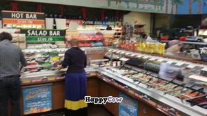 salad bar at Co-Opportunity in Santa Monica