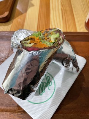 Superbowl wrap  at Gjelber in Tirana