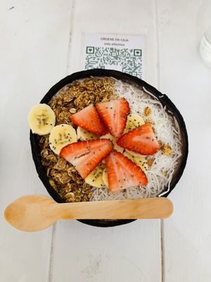 Choco Bowl (with coconut milk)  at Coco Bowl in Salento