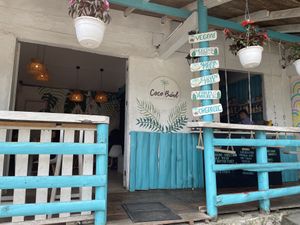 Entrance  at Coco Bowl in Salento