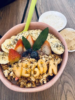 Açai bowl  at Coco Bowl in Salento