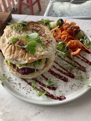 hamburguesa  at Coco Bowl in Salento