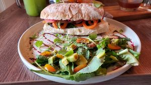 Bahn Mi at Coco Bowl in Salento