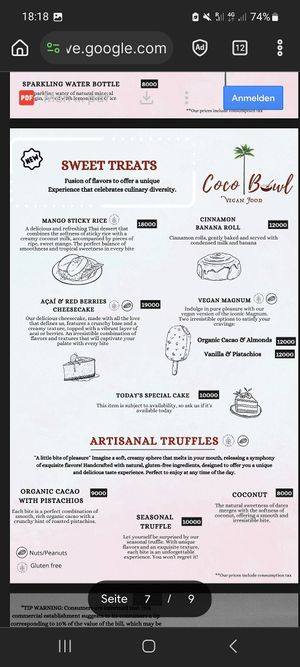  at Coco Bowl in Salento