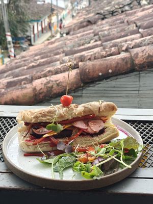 Banh mi at Coco Bowl in Salento