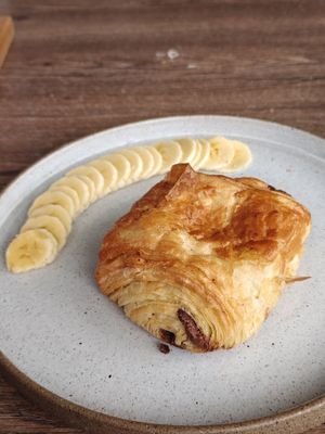 Pan au chocolate at Coco Bowl in Salento