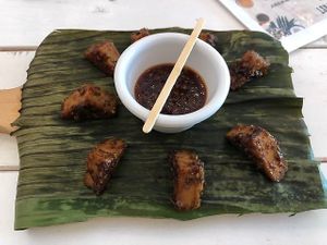 Tofu bites at Coco Bowl in Salento