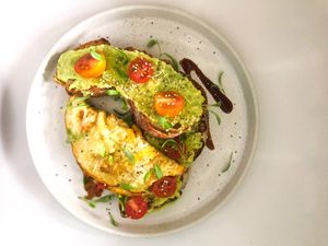 Tasty bread  at Coco Bowl in Salento