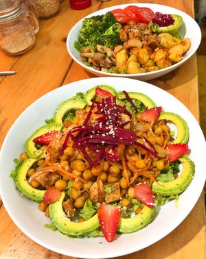 Great Salad! Fresh, delicious & healthy at Coco Bowl in Salento