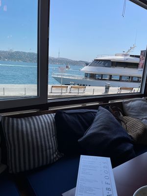 Amazing view at Gabfoods in Istanbul