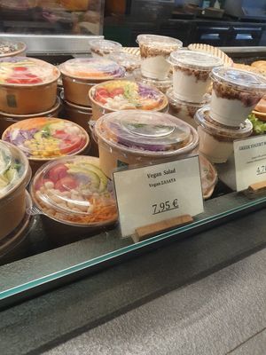 Vegan salad at ATH - Bistrot Attica - MT in Athens