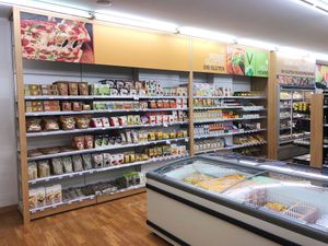 interior at NANA Biosupermercats in Barcelona