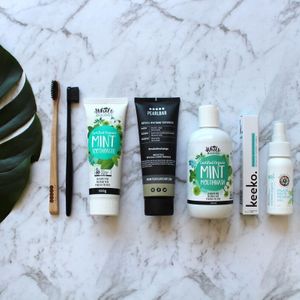 Natural, vegan & cruelty free dental care including eco friendly bamboo toothbrushes, charcoal toothpaste & vegan dental floss. Free shipping over $100. Afterpay & zipPay available at Sassy Organics in Melbourne