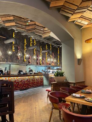 Inside at Nando's in Brierley Hill