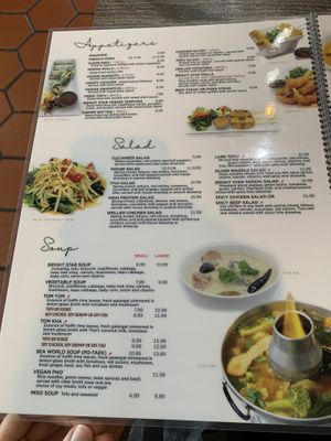 Menu 2 at Bright Star in Rancho Cucamonga