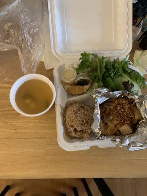 Yummy food (but Pad Thai portion was a bit smaller maybe?) at Bright Star in Rancho Cucamonga