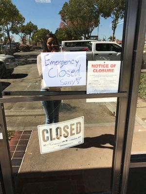 For health inspection   at Bright Star in Rancho Cucamonga