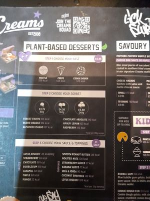  at Creams Cafe in Kingston Upon Thames