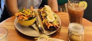   at Natura Café in Albi