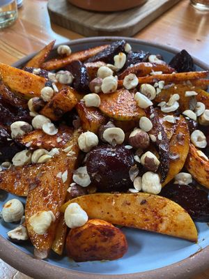 Roasted roots at Doe Bay Cafe in Orcas Island