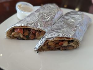 Vegan Shawarma at Falafel n Cafe in Clearwater