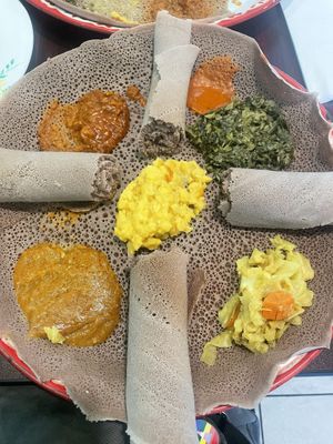 Vegetarian Combo  at Awash in San Diego