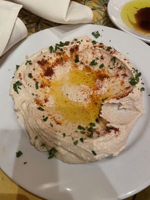 Hummus   at Dametra Cafe in Carmel-by-the-sea