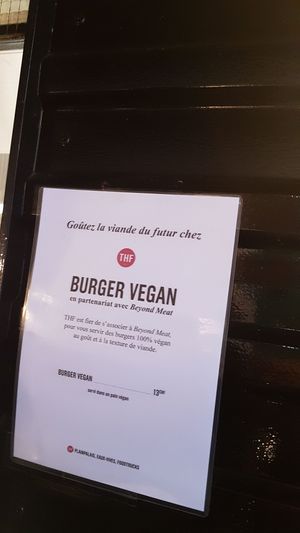 Partenariat avec beyond meat at The Hamburger Foundation - Leschot in Geneva