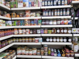 Spreads, sauces and other goodies at Holbeach Wholefoods in Holbeach