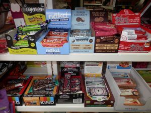 Vegan chocolate and other sweet treats at Holbeach Wholefoods in Holbeach