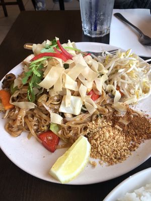 Pad Thai- portion bigger than it looks  at Thai at Point Cook in Point Cook