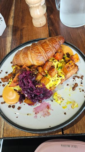 Tofu scramble (I asked for without chilli) at Good Food Emporium Cafe - Illume in Narre Warren