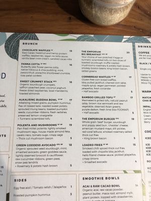 Brunch options  at Good Food Emporium Cafe - Illume in Narre Warren