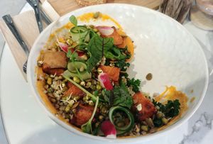 Buddha bowl (as served)  at Good Food Emporium Cafe - Illume in Narre Warren