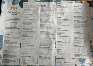 Menu at Good Food Emporium Cafe - Illume in Narre Warren