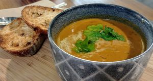 Soup of the day at Good Food Emporium Cafe - Illume in Narre Warren