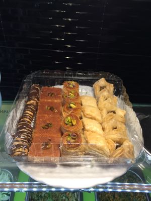 Beklawa  at Falafel Bowls in Barcelona