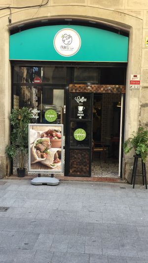 Falafel bowls  at Falafel Bowls in Barcelona