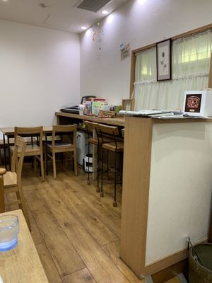 Inside of the restaurant at Tom Tam in Yokohama