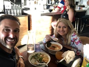 Mmmm.... at DTLA Ramen in Los Angeles